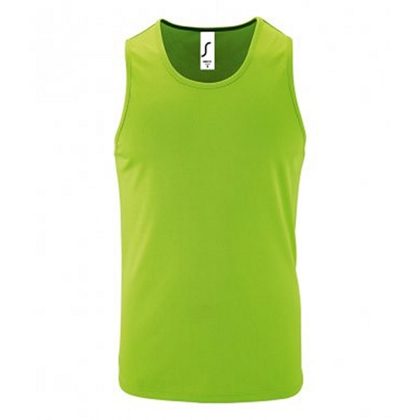SOLS Herr Performance Tank Top S Neon Green Neon Green S