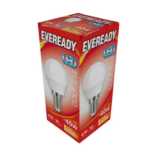 Eveready LED E14 Golflampa 6w Varmvit Warm White 6w