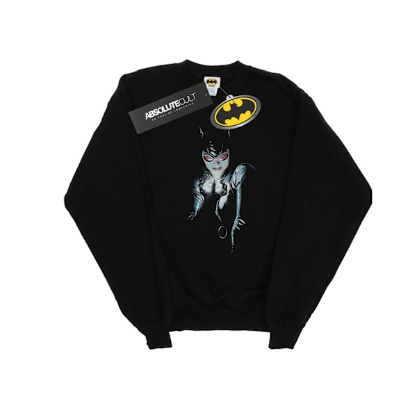 DC Comics Dam/Kvinnor Batman Alex Ross Catwoman Sweatshirt L Black L