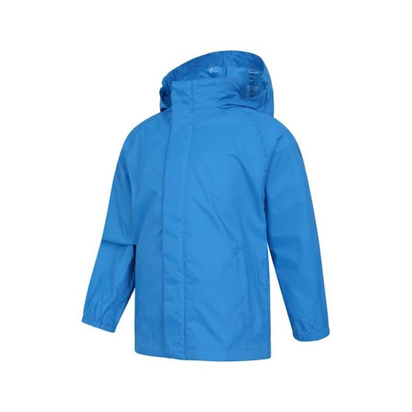 Mountain Warehouse Barn/Barn Pakka II Vattentät Jacka 2- Cobalt 2-3 Years