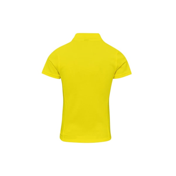 Premier Dam/Dam Coolchecker Plus Piqu Polo Med CoolPlus Yellow S