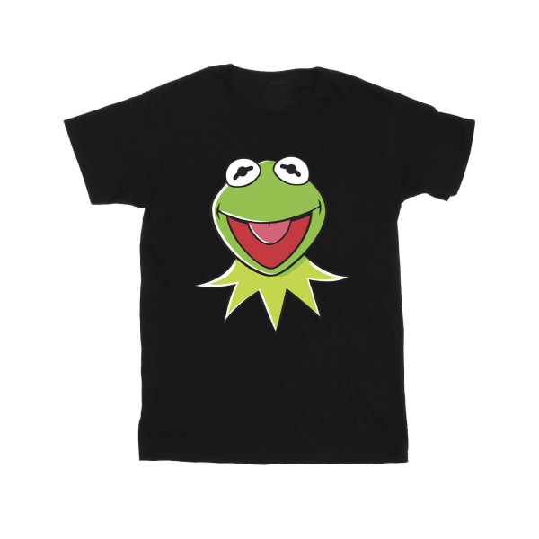 Disney Mens Muppets Kermit Head T-Shirt XL Svart Black XL