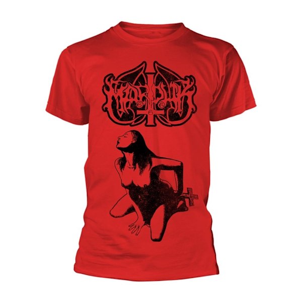 Marduk Unisex Adult Fuck Me Jesus T-Shirt M Röd Red M