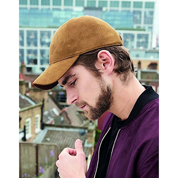 Beechfield Unisex Faux Suede Cap En storlek Karamell Caramel One size