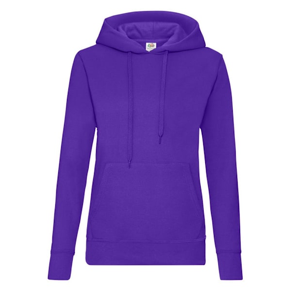 Fruit Of The Loom Herr Hoodie / Tröja S Lila Purple S