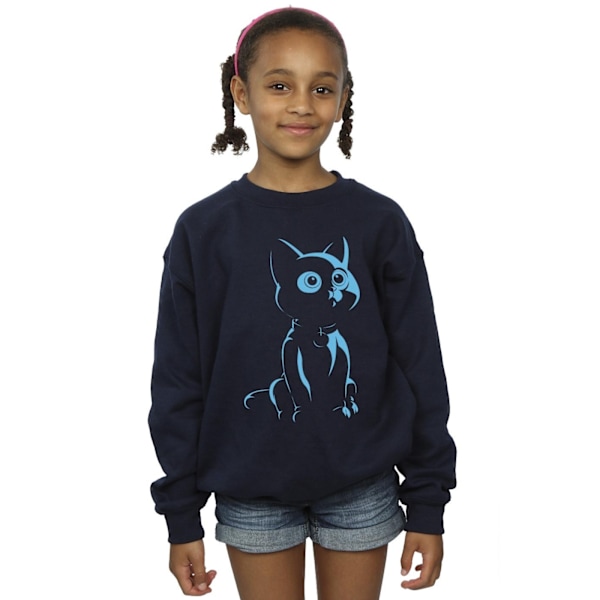 Disney Girls Lightyear Sox Cute Stare Sweatshirt 3-4 år Marinblå Navy Blue 3-4 Years