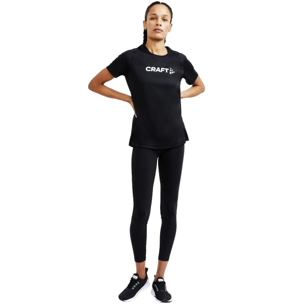 Craft Womens/Ladies Core Unify Logo T-Shirt S Svart Black S