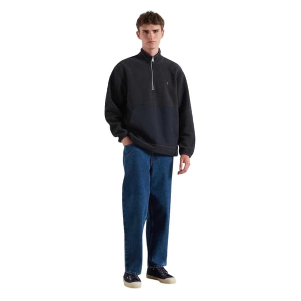 Farah Herr Quarter Zip Fleece M True Navy True Navy M