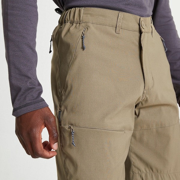 Craghoppers Mens Kiwi Pro Shorts 32S Pebble Brown Pebble Brown 32S