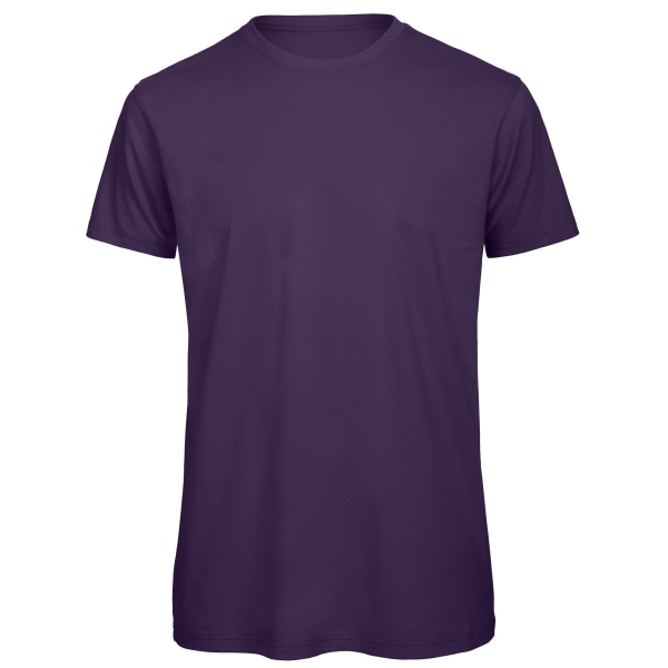 B&C Mens Favorite Organic Cotton Crew T-shirt 2XL Urban Purple Urban Purple 2XL