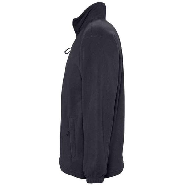 SOLS Unisex Vuxen North Fleecejacka S Charcoal Grey Solid Charcoal Grey Solid S