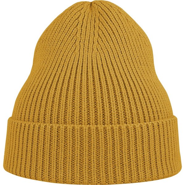 Atlantis Unisex Vuxen Andy Återvunnen Polyester Mössa En Storlek M Mustard One Size