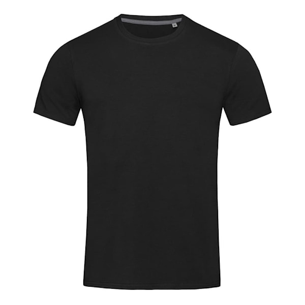 Stedman Stars Herr Clive T-shirt med Rund Hals L Black Opal Black Opal L
