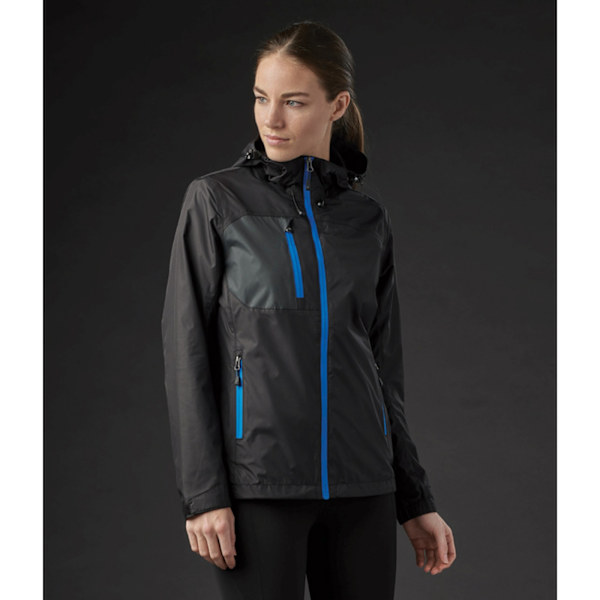 Stormtech Dam/Kvinnor Olympia Soft Shell Jacka S Svart/Azur Black/Azure Blue S