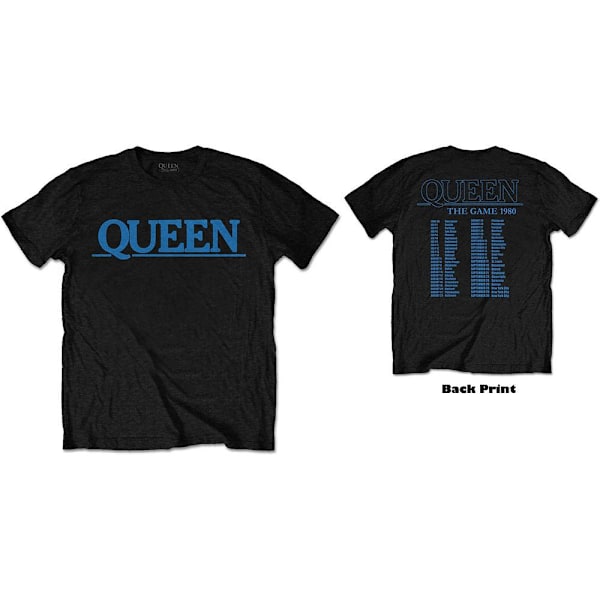 Queen Unisex Adult The Game Tour T-Shirt S Svart Black S