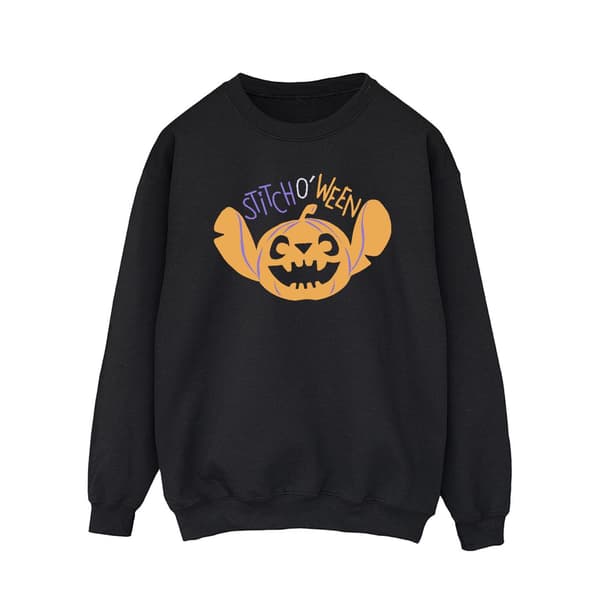 Lilo & Stitch Herr Stitch O Ween Sweatshirt M Svart Black M