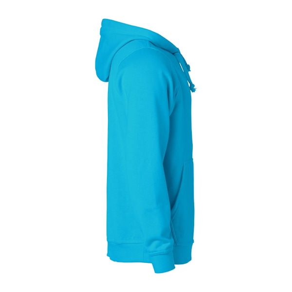 Clique Unisex Vuxen Basic Hoodie XS Turkos Turquoise XS