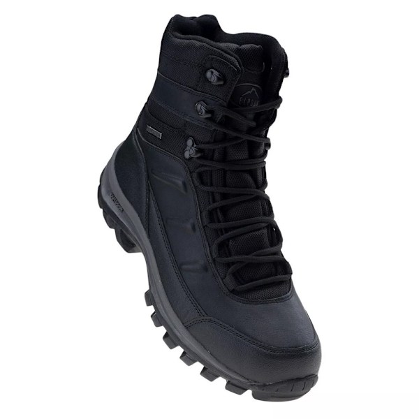 Elbrus Spike Vattentäta Mid Cut Snöboots 8 UK Svart/Mörkgrå Black/Dark Grey 8 UK