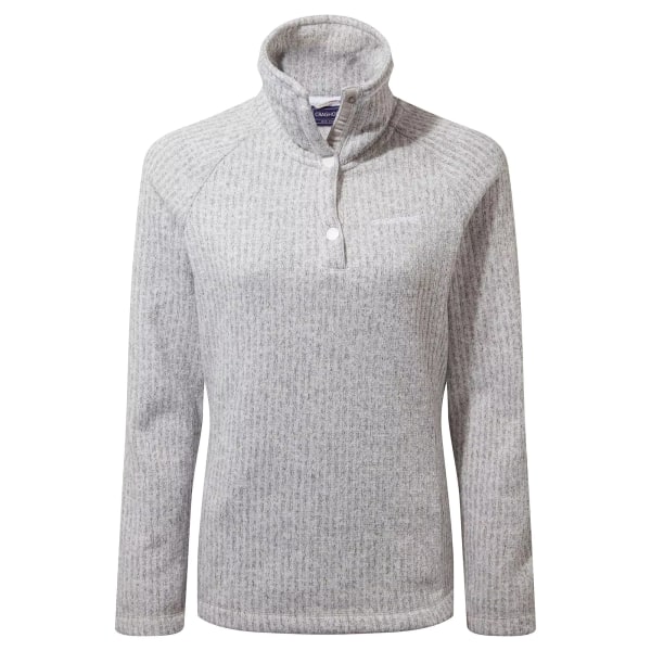 Craghoppers Dam/Kvinnor Rozel Fleece Top 18 UK Soft Grey Marl Soft Grey Marl 18 UK