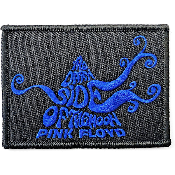 Pink Floyd Dark Side Of The Moon Swirl Strykjärn På Patch En Storlek B Black/Blue One Size