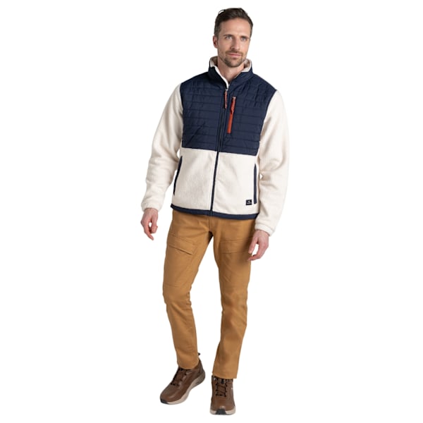 Craghoppers Montadale Herrjacka Färgblock Isolerad Hybridjacka Ecru/Blue Navy M