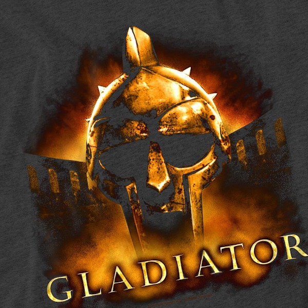 Gladiator Unisex Vuxen My Name Is T-Shirt L Kolgrå Charcoal L