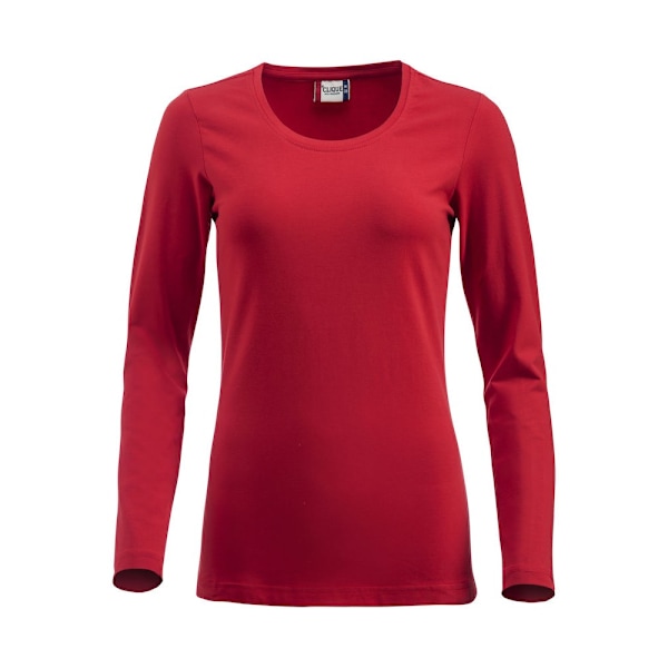 Clique Dam/Kvinnor Carolina Långärmad T-shirt S Röd Red S