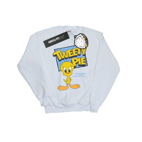 Looney Tunes Herr Klassisk Tweety Sweatshirt XL Vit White XL