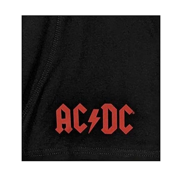 AC/DC Unisex Vuxen Logo Boxershorts M Svart Black M