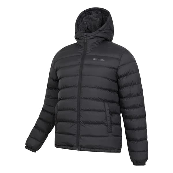 Mountain Warehouse Herr Seasons Pälsfodrad Vadderad Jacka XL Black XL
