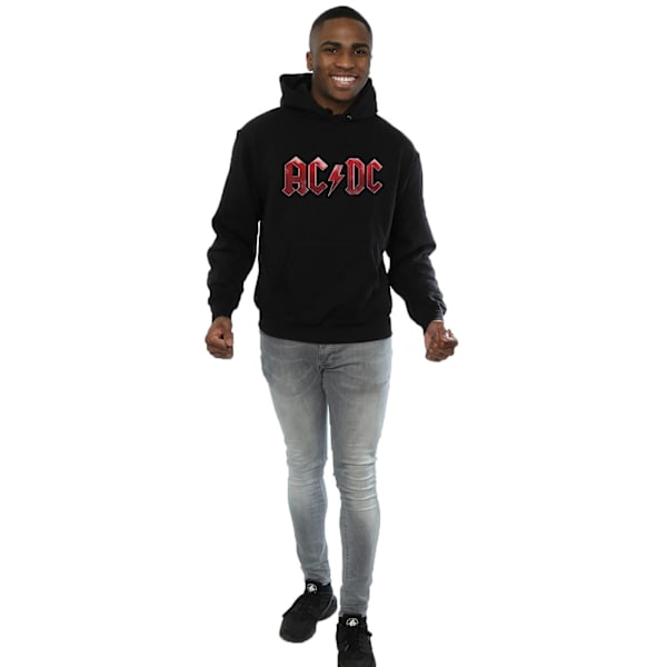 AC/DC Herr Ice Logo Bomullströja 3XL Svart Black 3XL