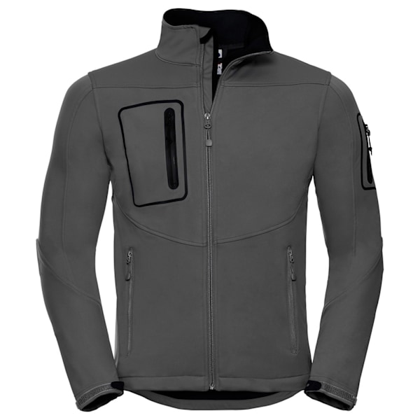 Russell Herr Sports Soft Shell Jacka XS Titanium Titanium XS