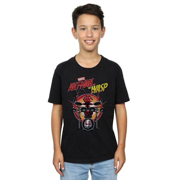 Marvel Boys Ant-Man And The Wasp Drummer Ant T-shirt 12-13 år Black 12-13 Years