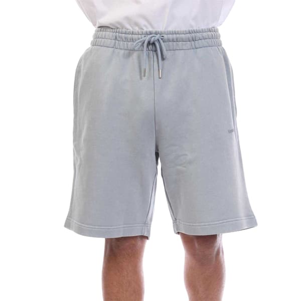 Hugo Herrshorts i bomull med logotyp, avslappnad passform S Blå Blue S