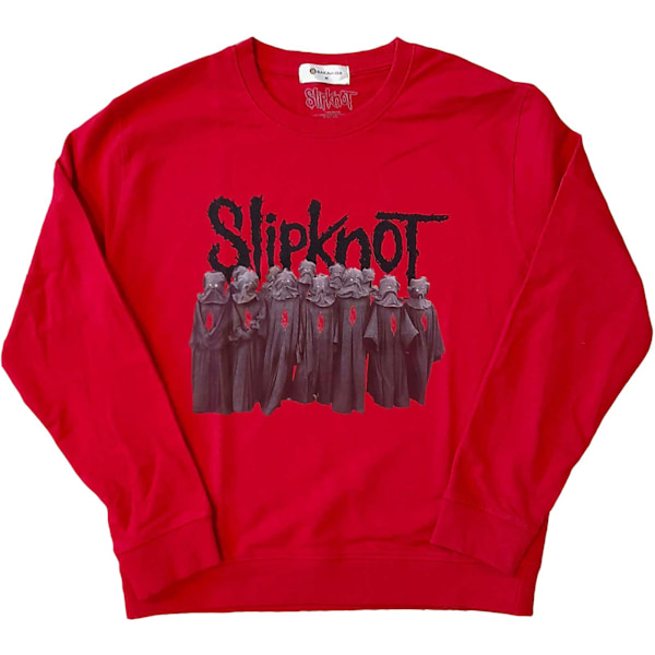 Slipknot Unisex Adult Choir Sweatshirt L Röd Red L