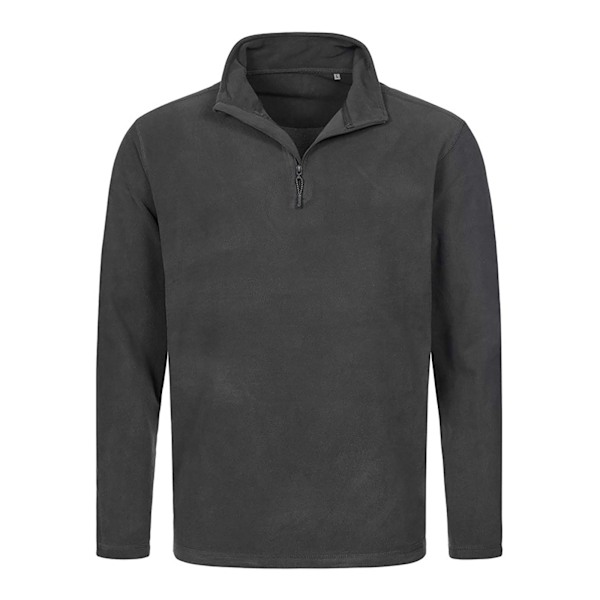 Stedman Mens Active Half Zip Fleece XL Grey Steel Grey Steel XL