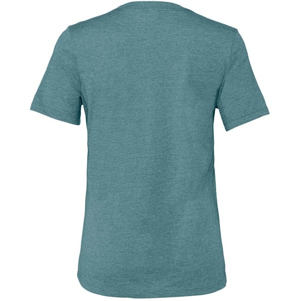 Bella + Canvas Dam/Dam CVC Avslappnad Passform T-shirt M Deep Tea Deep Teal Heather M