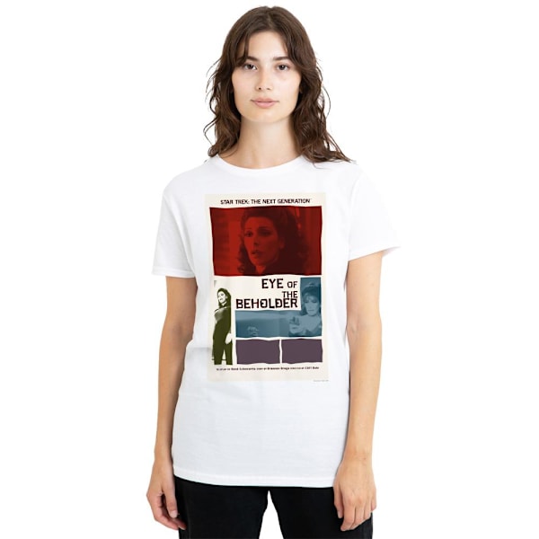 Star Trek Unisex Vuxen The Next Generation Säsong 7 Avsnitt 18 White M