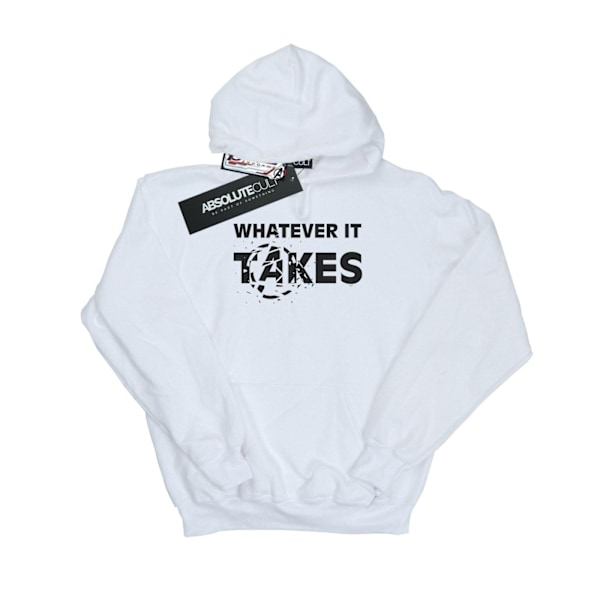 Avengers Endgame Herrar Whatever It Takes Dragkedja Hoodie M Vit White M