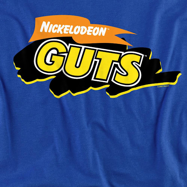 Nickleodeon Guts Unisex Vuxen Logo T-Shirt L Kungsblå Royal Blue L