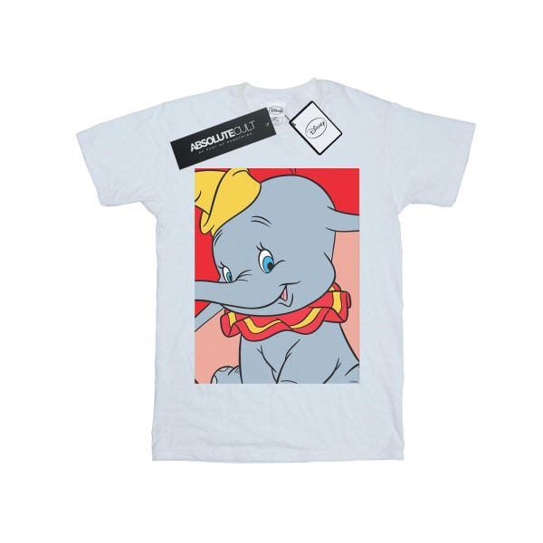 Disney Boys Dumbo Porträtt T-shirt 9-11 år Vit White 9-11 Years