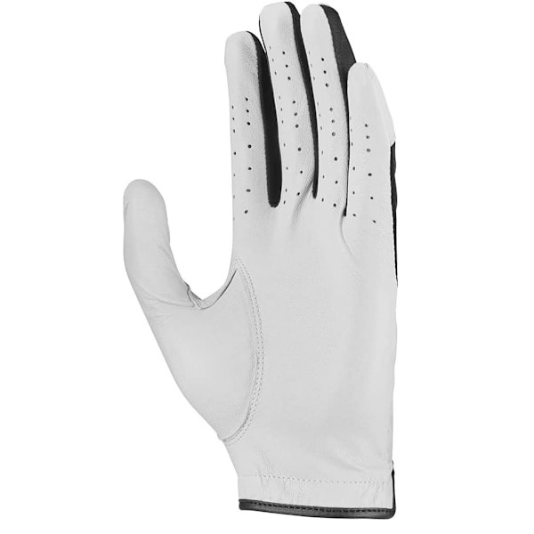 Nike Tech Extreme VII Läder Vänsterhand Golfhandske M Vit White/Black M