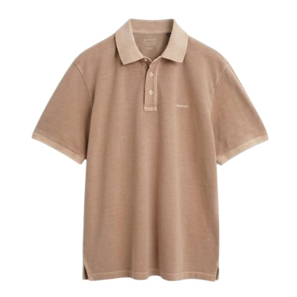 Gant Herr Logotyp Pikétröja Solblekt XL Sand Sand XL