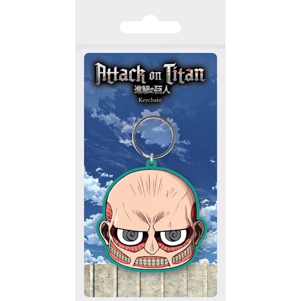 Attack on Titan S3 Gummi Kolossal Nyckelring 15,5 cm x 0,5 cm x 7,5 Multicoloured 15.5cm x 0.5cm x 7.5cm