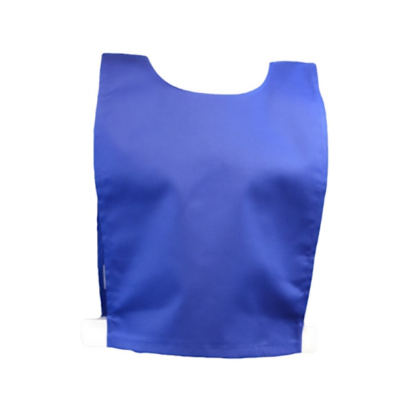 Unisex vuxen träningshaklapp L blå Blue L