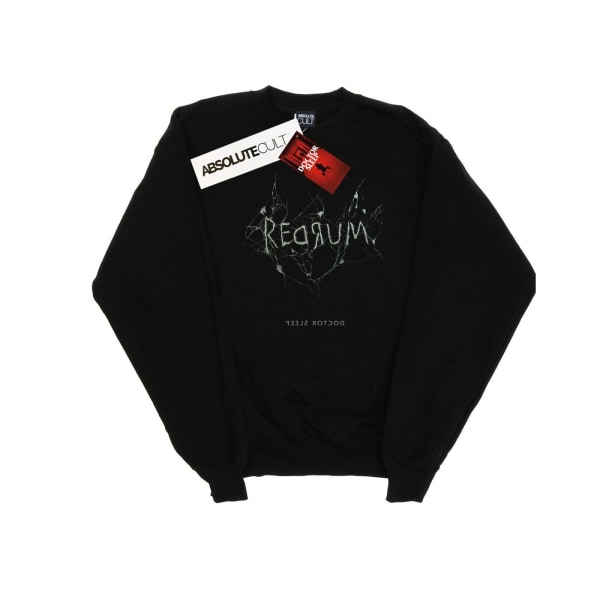 Doctor Sleep Dam/Dam Redrum Cracked Sweatshirt XXL Svart Black XXL
