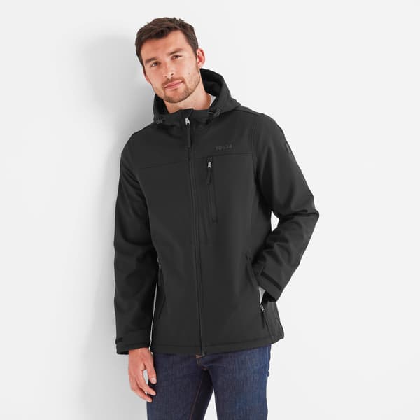 TOG24 Retner Softshelljacka för män 4XL Svart Black 4XL