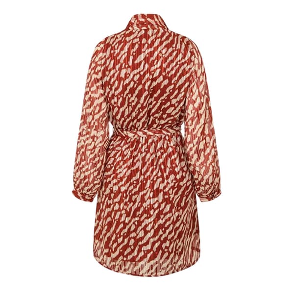 Vero Moda Dam/Dam Rie V-ringad Omlottklänning 8 UK Fired Brick Fired Brick 8 UK