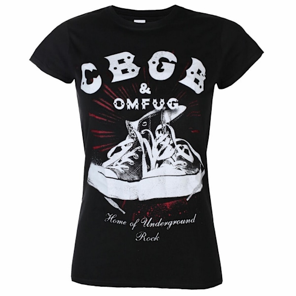 CBGB Dam/Dam Converse T-shirt XXL Svart Black XXL