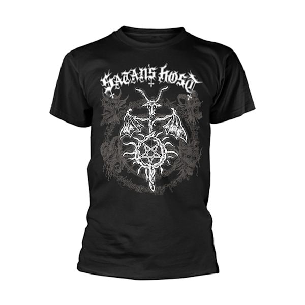 Satan´s Host Unisex Vuxen Fest T-shirt XL Svart Black XL
